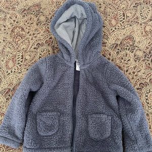 Infant bear fleece warm jacket